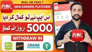 Online Earning with PakGames